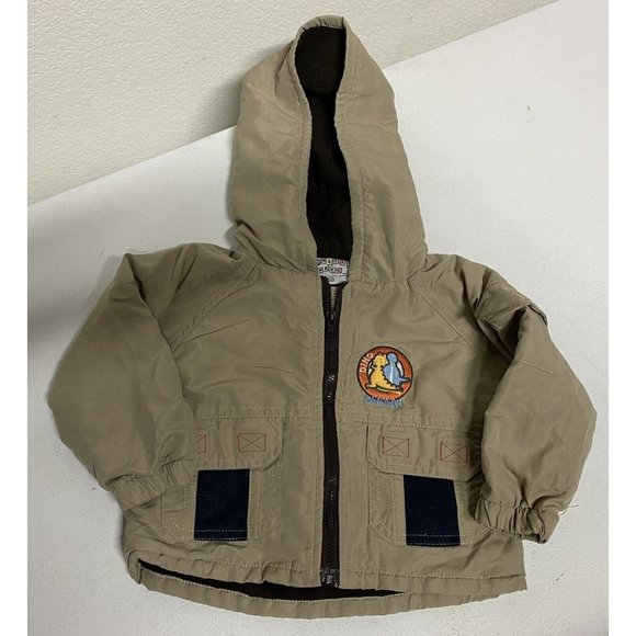 Baby boys 12 month jacket Dinosaur Safari EUC - Picture 1 of 4